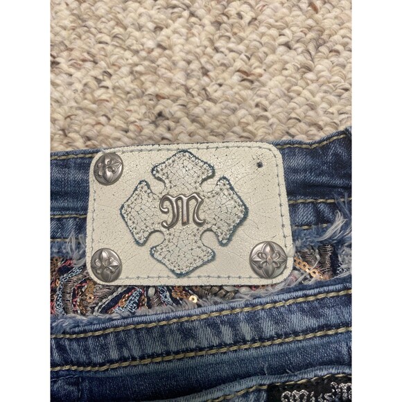 28 Miss Me Low Rise Embellished Signature Boot - Picture 9 of 9